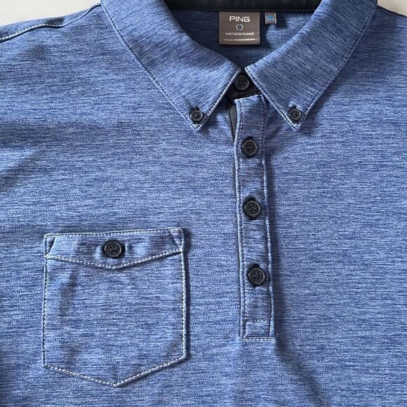 Ping Sensorcool Golf Polo Sz. M - Picture 2 of 7